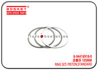8-94418918-0 YJI10-082ZZ YJI10-118ZZ 8944189180 YJI10082ZZ Standard Piston Ring Set For ISUZU 4BE1 NKR58
