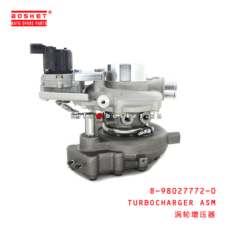 8-98027772-0 Isuzu Engine Parts Turbocharger Assembly 8980277720 For NPR 4HK1