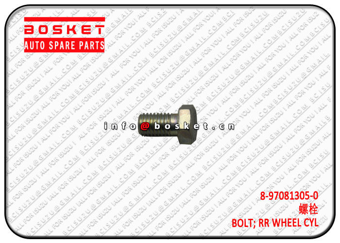 8970813050 8-97081305-0 Rear Wheel Cylinder Bolt For Isuzu 700P 4HK1