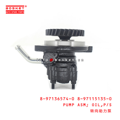 8-97136574-0 8-97115135-0 Power Steering Oil Pump Assembly 8971365740 8971151350 Suitable for ISUZU NPR 4HF1