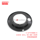 1-47151808-0 Rear Brake Drum Cover Set Suitable for ISUZU EXR 6WF1 1471518080