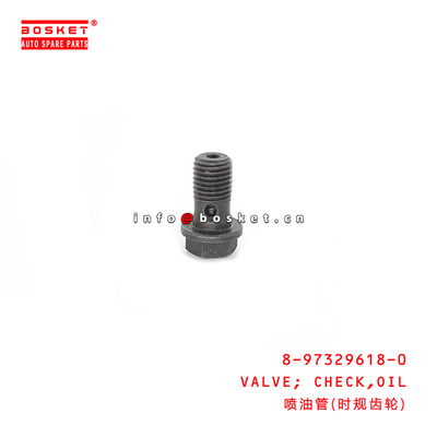 8-97329618-0 Oil Check Valve Suitable for ISUZU FSR11 6BD1 8973296180