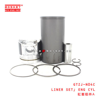 GTZJ-N04C Engine Cylinder Liner Set For ISUZU HINO300 N04C