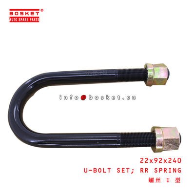 22x92x240 Rear Spring U-Bolt Set suitable for ISUZU VANGUARD