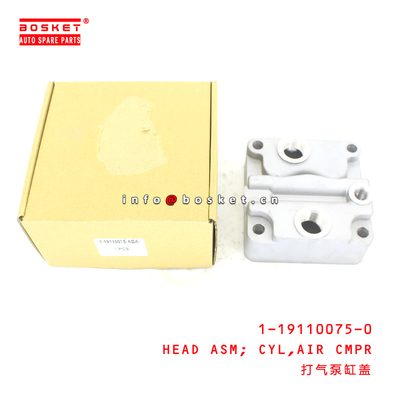 1-19110075-0 Air Compressor Cylinder Head Assembly for ISUZU FRR 4HK1 1191100750