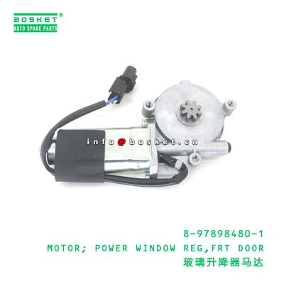 8-97898480-1 MOTOR; POWER WINDOW REG,FRT DOOR suitable for ISUZU NPR 4HF1 8978984801