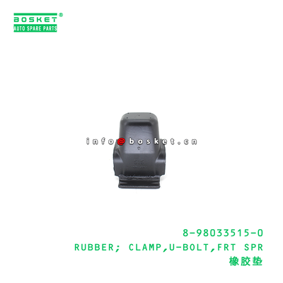 ISUZU NLR85/4JJ1-TCS Compatible Rubber Clamp U-Bolt Front Spring Clamp with 1PCS Pack Quantity and 3 Months Warranty
