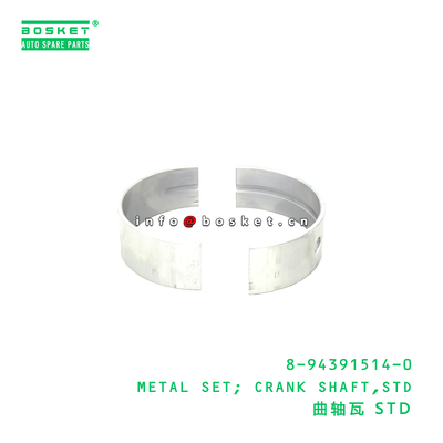 8-94391514-0 METAL SET; CRANK SHAFT,STD suitable for ISUZU LT132 6HE1T 6HH1 4HF1 8943915140