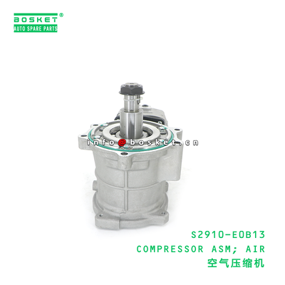 S2910-E0B13 BBA Compressor Assembly Air Suitable for HINO 500 J08E with 3 Months Warranty and 15-20 Days Delivery
