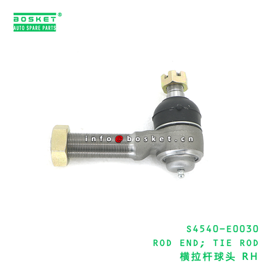HINO S4540-E0030 Rod End Tie Rod Made of High-Quality Special Steel with Ball Pin Connection