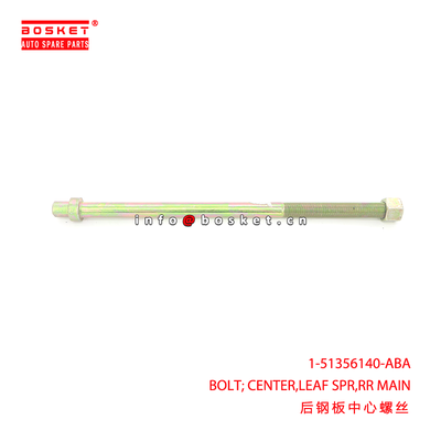 High-Quality Special Steel Center Leaf Spring Bolt Suitable for ISUZU FVR34 6HK1 with 3 Months Warranty