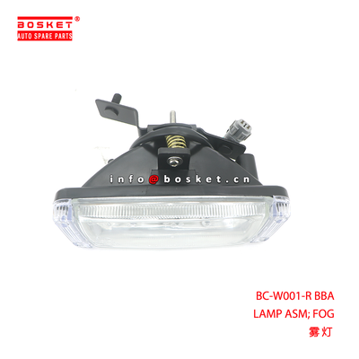 BC-W001-R BBA Fog Lamp Assembly for ISUZU ELF NKR NHR NPR NQR 600P with 3 Months Warranty in Neutral Box