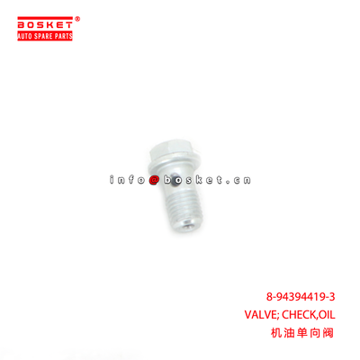 ISUZU ZAX330 6HK1 8943944193 Oil Check Valve 1PCS for Reliable Oil Flow Control
