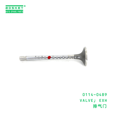 0114-0489 VALVE; EXH suitable for ISUZU NPR 4HE1 4HF1 01140489