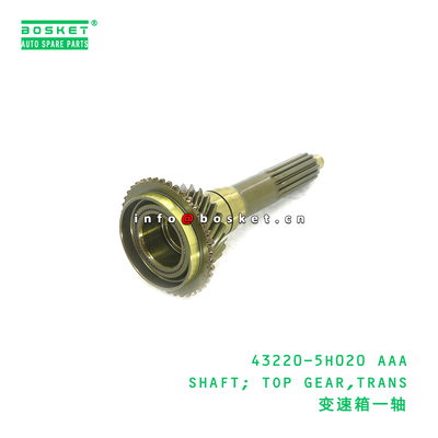 43220-5H020 AAA SHAFT; TOP GEAR,TRANS suitable for HD 432205H020 AAA