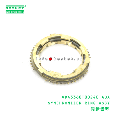 QD43360T00240 ABA SYNCHRONIZER RING ASSY suitable for HD HD78 QD43360T00240 ABA