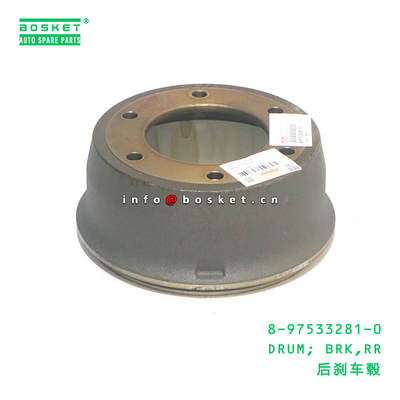 8-97533281-0 DRUM; BRK,RR suitable for ISUZU 8975332810