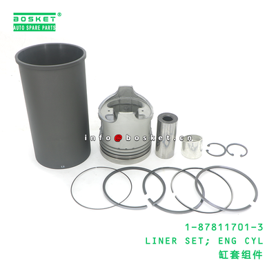 1-87811701-3 LINER SET; ENG CYL suitable for ISUZU FVR32 6HE1T 1878117013