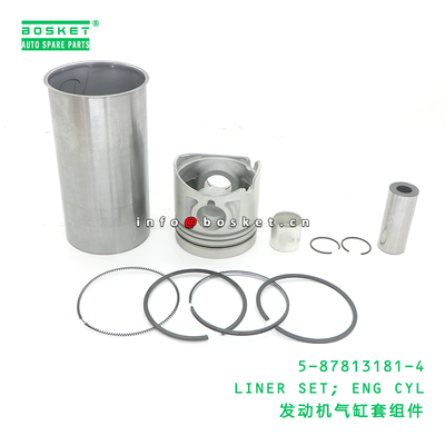 5-87813181-4 LINER SET; ENG CYL suitable for ISUZU 5878131814