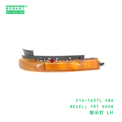 214-1637L ABA Front Door Bezel FUSO Compatible Front Door Bezel for Truck Cab Replacement
