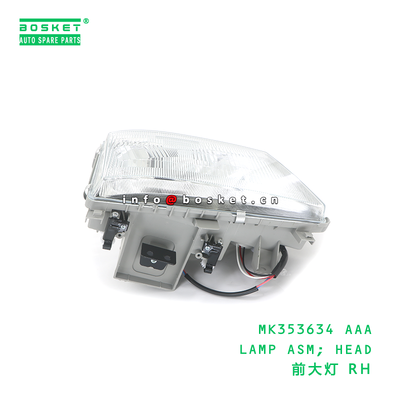 MK353634 Head Lamp Assembly FUSO Compatible Headlight Assembly with 3 Months Warranty