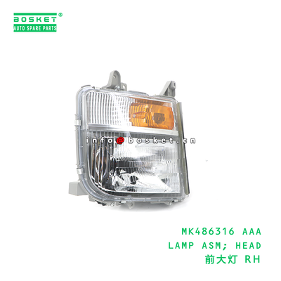 MK486316 Head Lamp Assembly FUSO Compatible Headlight Assembly with 3 Months Warranty