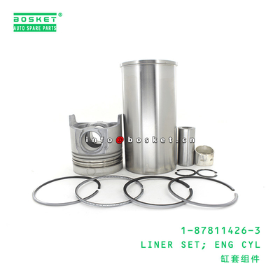 1-87811426-3 Engine Cylinder Liner Set 1878114263 Suitable for ISUZU LT23 6SD1T