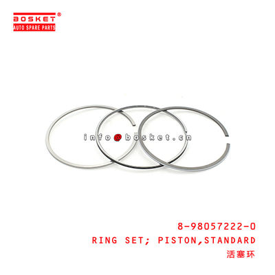 8-98057222-0 Standard Piston Ring Set 8980572220 For ISUZU XD 4JJ1