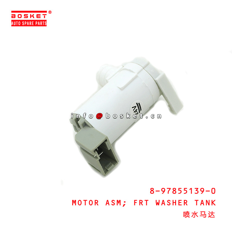 8-97855139-0 Front Washer Tank Motor Assembly 8978551390 For ISUZU 700P NPR75 NQR75 4HK1