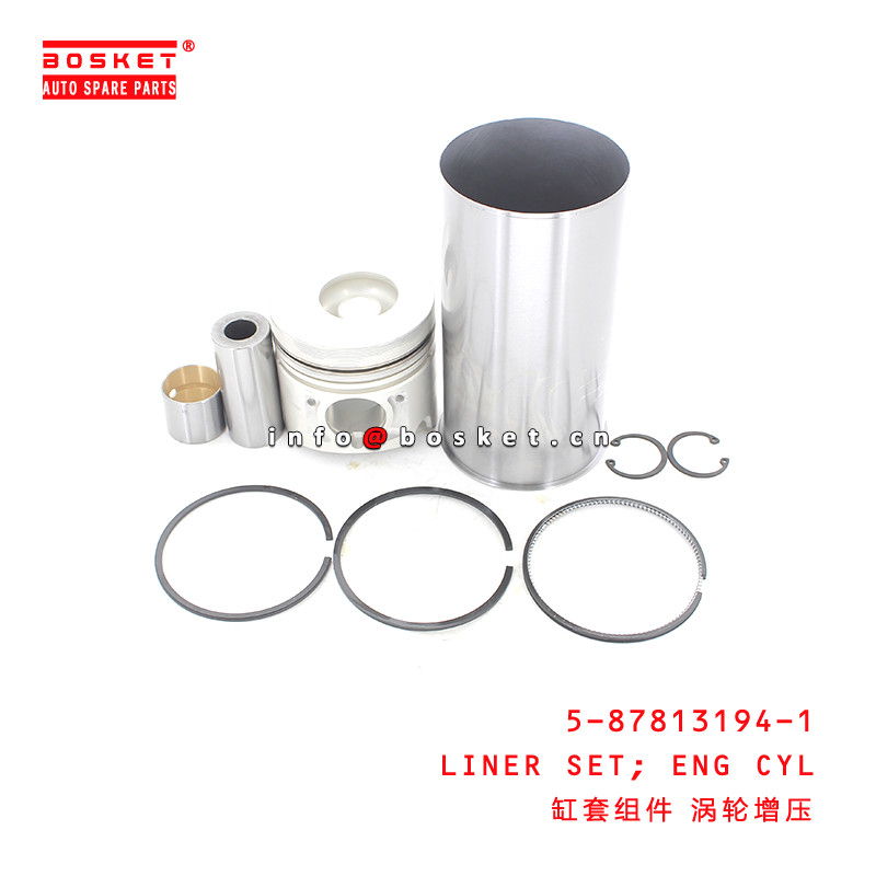 5-87813194-1 Engine Cylinder Liner Set Suitable for ISUZU NKR55  5878131941