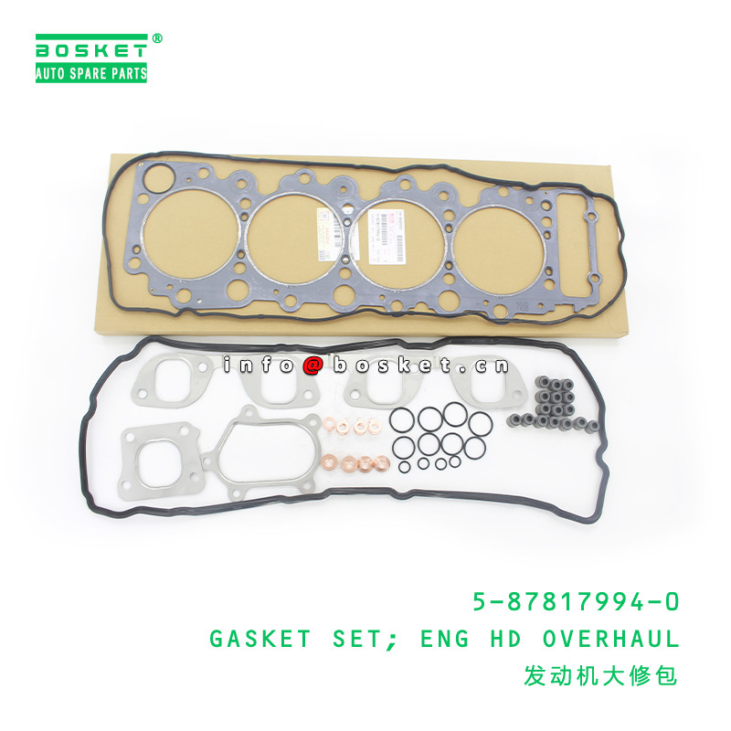 5-87817994-0 Engine Head Overhaul Gasket Set For ISUZU NNR 5878179940