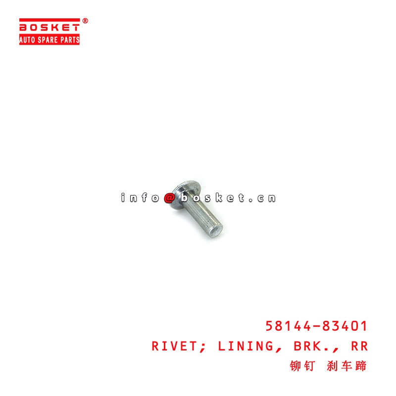 58144-83401 Rear Brake Lining Rivet for ISUZU HD170 HD500