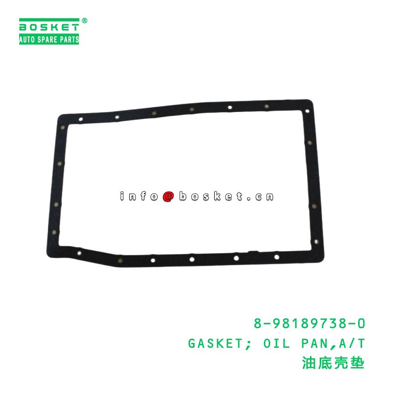 8-98189738-0 GASKET; OIL PAN,A/T suitable for ISUZU TFR 8981897380