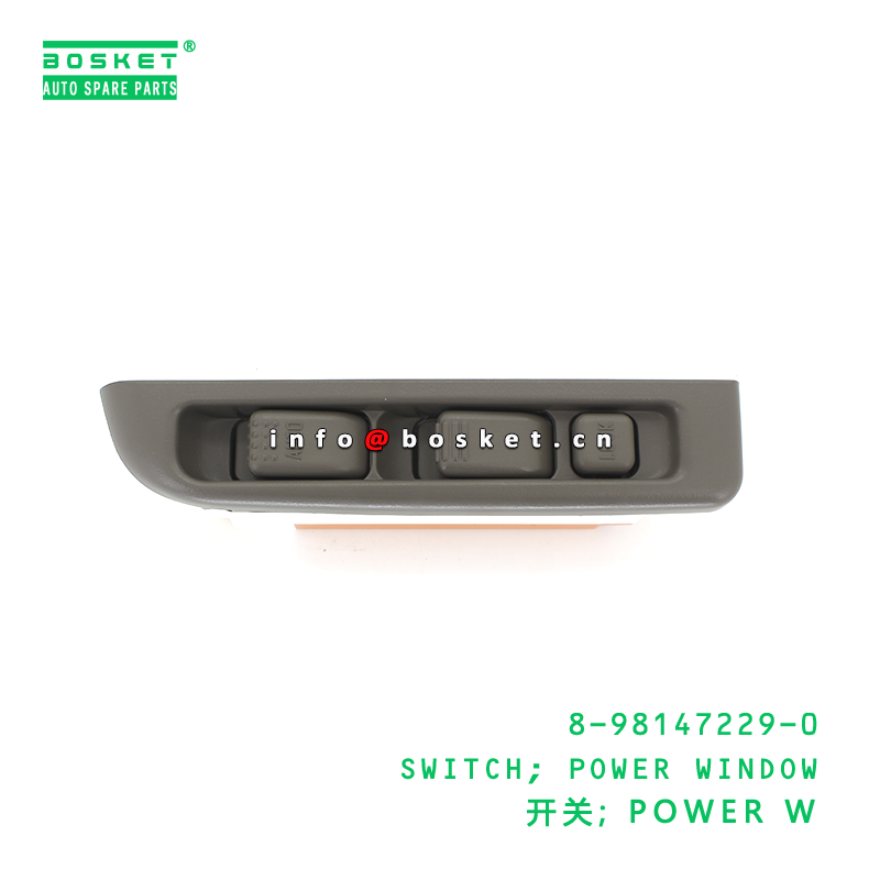 8-98147229-0 SWITCH; POWER WINDOW suitable for ISUZU 8981472290