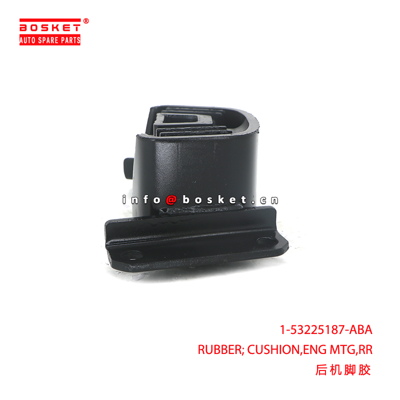 1-53225187-ABA RUBBER; CUSHION,ENG MTG,RR suitable for ISUZU 8PC1 1532251870