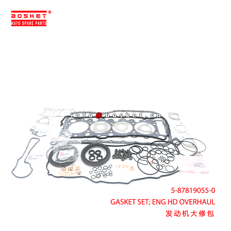 5-87819055-0 GASKET SET; ENG HD OVERHAUL suitable for ISUZU 5878190550