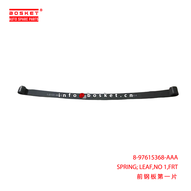 8-97615368-AAA SPRING; LEAF,NO 1,FRT suitable for ISUZU  6WF1 8976153680