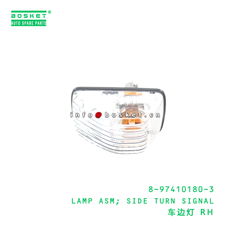8-97410180-3 LAMP ASM; SIDE TURN SIGNAL suitable for ISUZU 700P 4HK1 8974101803