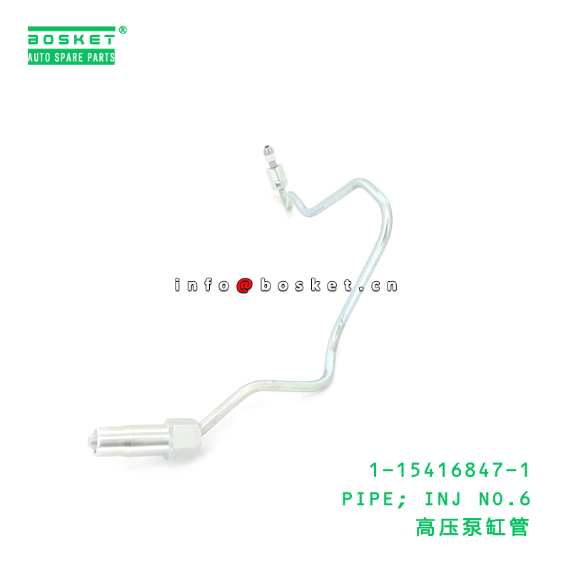 1-15416847-1 PIPE; INJ NO.6 suitable for ISUZU CXZ 1154168471
