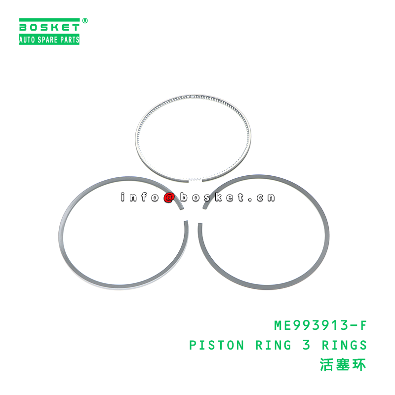 ME993913-F PISTON RING 114MM 3 RINGS 2.8K+2.0+4.0 ZB suitable for FUSO 4M50T ME993913F