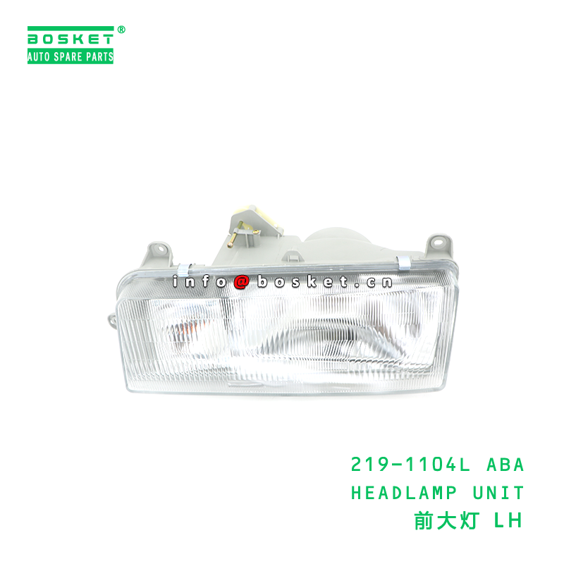 219-1104L ABA Headlamp Unit Fuso Compatible Headlight Assembly 1PCS Pack for Truck Replacement