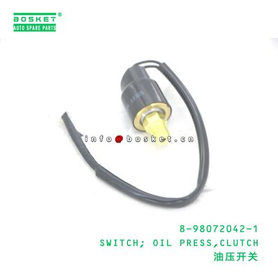 8-98072042-1 สวิตช์; แรงดันน้ำมัน, คลัตช์ เหมาะสำหรับ ISUZU 8980720421