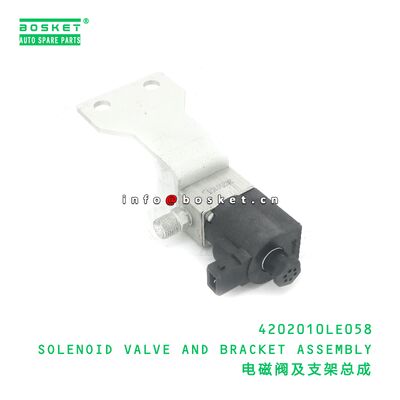 4202010LE058 SOLENOID VALVE AND BRACKET ASSEMBLY เหมาะสําหรับ JAC N80 N90 4202010LE058 การใช้งานของเครื่องยนต์