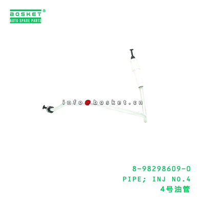 8-98298609-0 ท่อ; INJ NO.4 เหมาะสําหรับ ISUZU 4HK1 8982986090