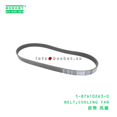 5-87610263-0 เข็มขัด;FAN cooling เหมาะสําหรับ ISUZU ELF 700 5876102630